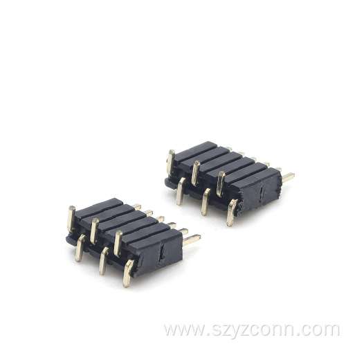 1.27mm Pin header Connector H5.0mm 6P